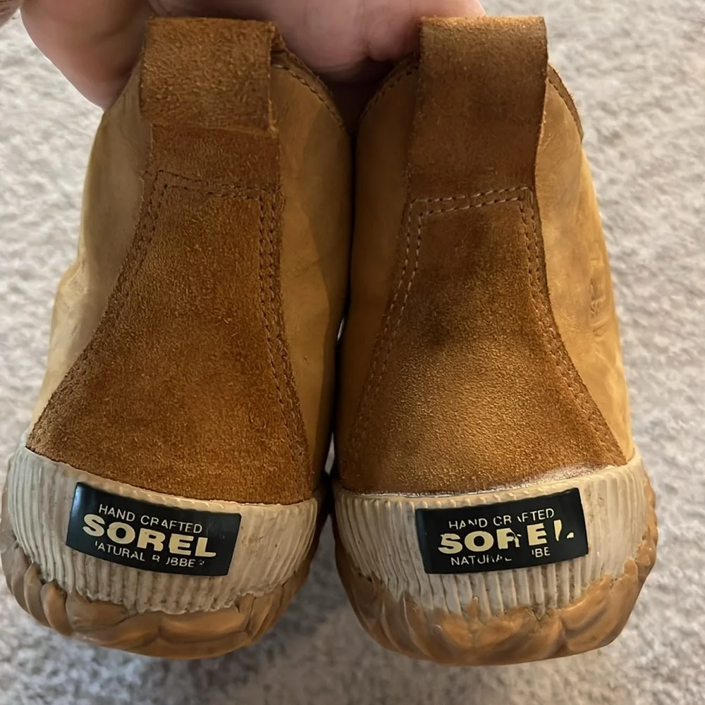 Sorel Out N About Ankle Leather Waterproof Boots shoes Womens Size 7